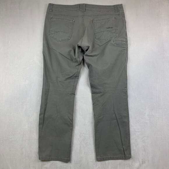 Kuhl Mens Pants 40 Gray Vintage Patina Dye Kanvus Jean Rugged Cotton 5114 40x30 - Picture 14 of 16